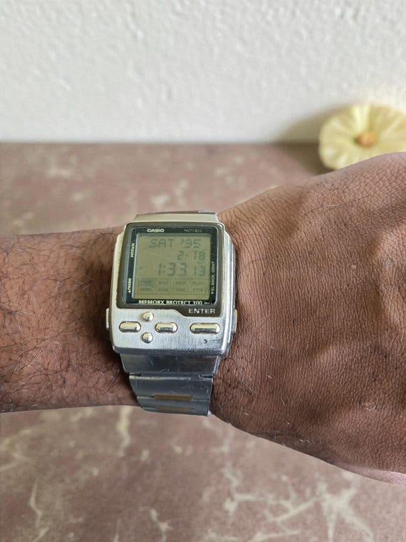 Casio Hotbiz DB-2100 Retro Data Bank Watch | Rare… - image 4
