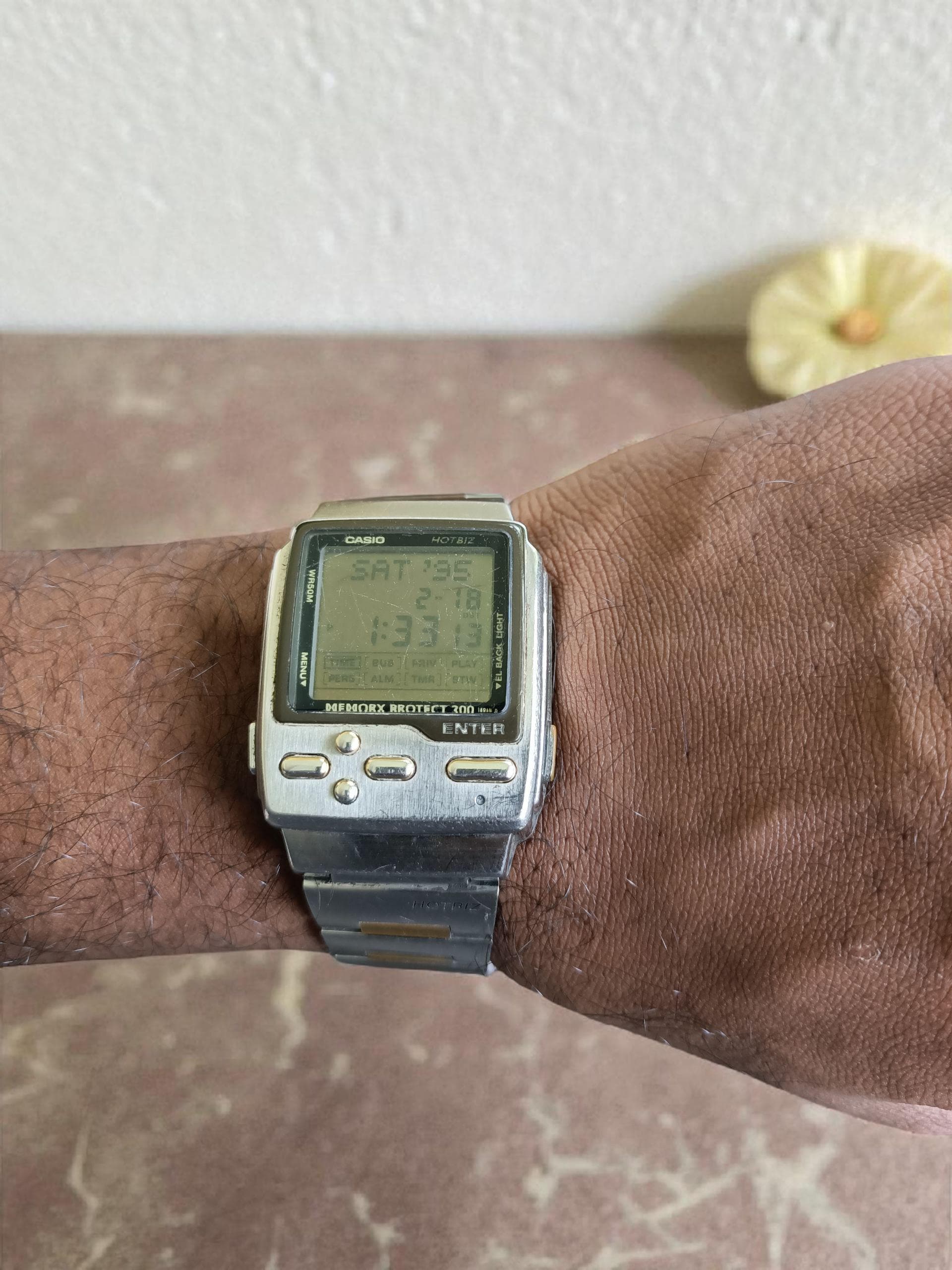 Casio Hotbiz DB-2100 Retro Data Bank Watch | Rare Vintage Japan