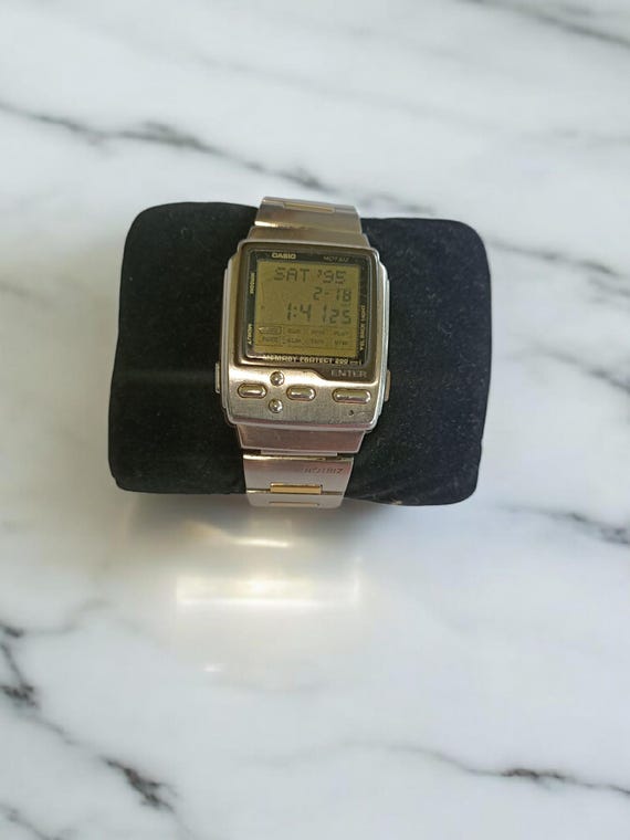 Casio Hotbiz DB-2100 Retro Data Bank Watch | Rare… - image 10
