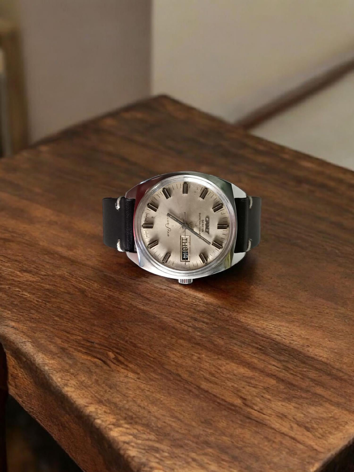 ヴィンテージ Camy Geneva スーパーオートマチック クラブスター