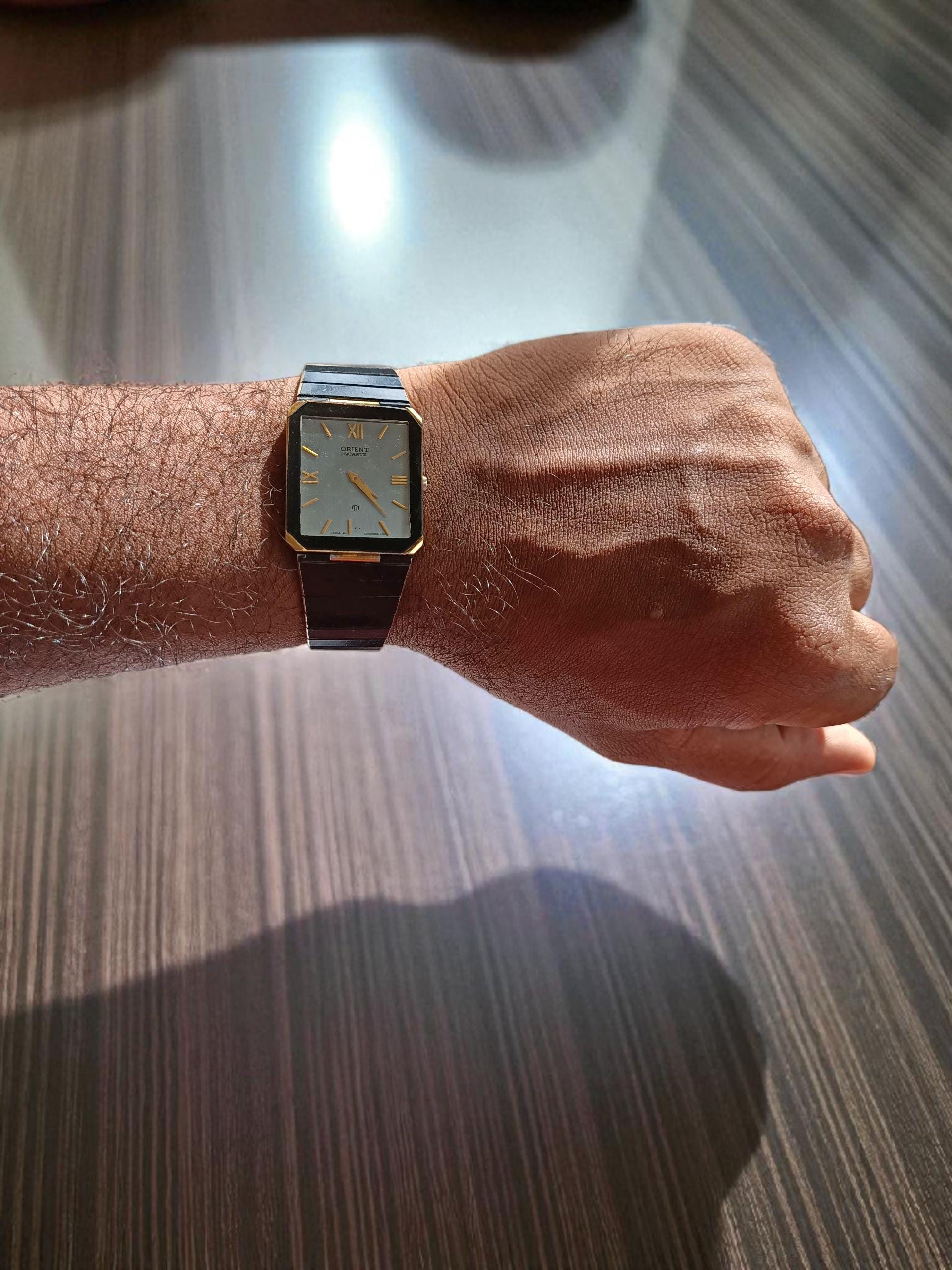 ヴィンテージ オリエント タンクウォッチ 1990年代 | ツートン