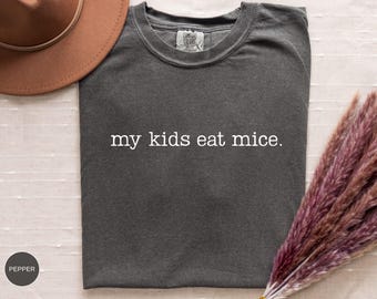 Funny Snake Owner Shirt, Unisex Comfort Colors Long Sleeve Tee, New Pet Snake Gift, Reptile Lover Gift for Ball Python Keeper, Snake Mom Dad