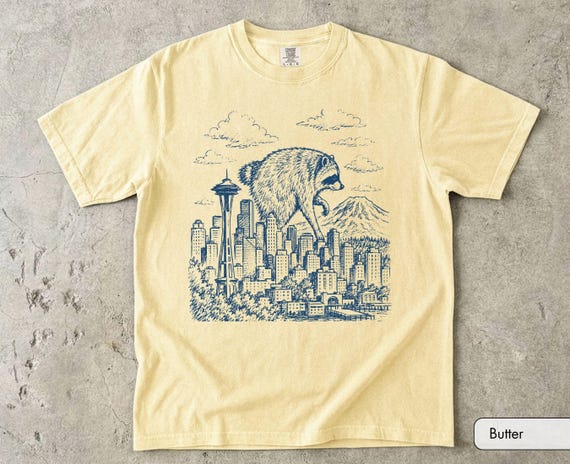 Jimothy Raccoon Shirt, Jimothy Shirt, Viral Seattle Raccoon Tee, Funny Meme Shirt, Trash Panda Shirt, Funny Animal Gift, Comfort Colors Tee