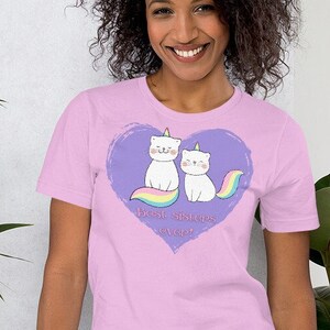Kitty sisters Unisex t-shirt