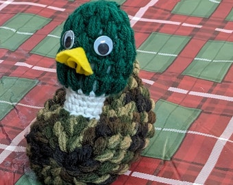 Novelty Pooping Duck Candy Dispenser crochet - candy not included