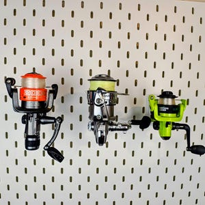 Support Mural Pour Moulinet De Pêche - TUNING REEL - Pour Daiwa, Shimano, Penn...