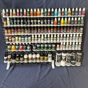 Paint holder for IKEA Skadis Vallejo, Pro Acryl, Army painter etc.
