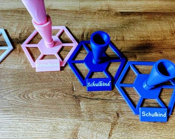 School cone stand customizable