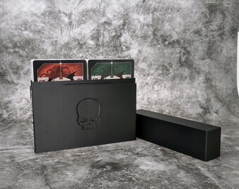 Card box compatible with 40k Chapter Approved Deck – Storage box with closure & labeling