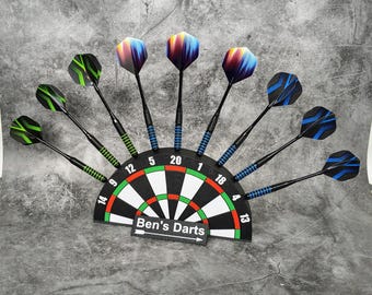 Dart holder | For 3 sets with personalization | Darts accessories, gift decoration