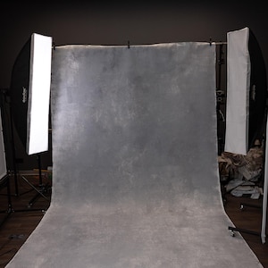 Sfondo per studio su tela con foto dipinto a mano