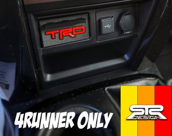 Original Dash-Cache Mini for the 2014-2024 Toyota 4Runner - Upper Cubby Drawer - Center Dashboard Drawer Accessory - Interior Upgrade