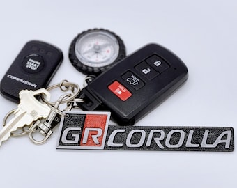 2023 Toyota GR Corolla Keychain - GRC - Corolla - Comes with Metal Keyring