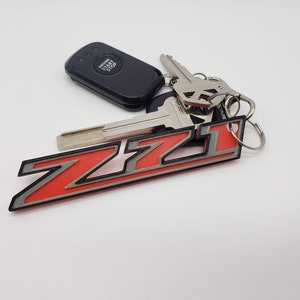 Chevy Z71 Custom Keychain  - Silverado Tahoe Chevrolet -