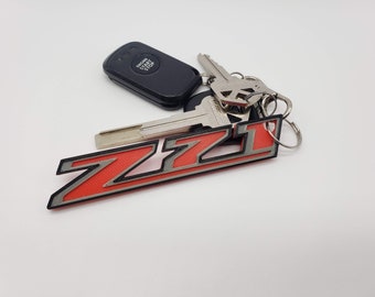Chevy Z71 Custom Keychain  - Silverado Tahoe Chevrolet -