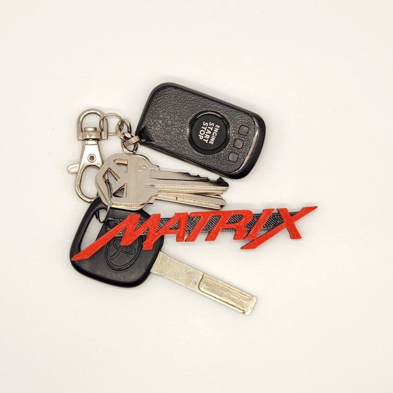 Matrix Keychain Matrix Keychain - Etsy