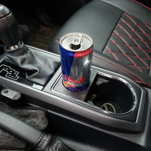 Toyota Tacoma Red Bull Skinny Can Holder - Cup Holder Adapter 2016-2023 New Improved Design