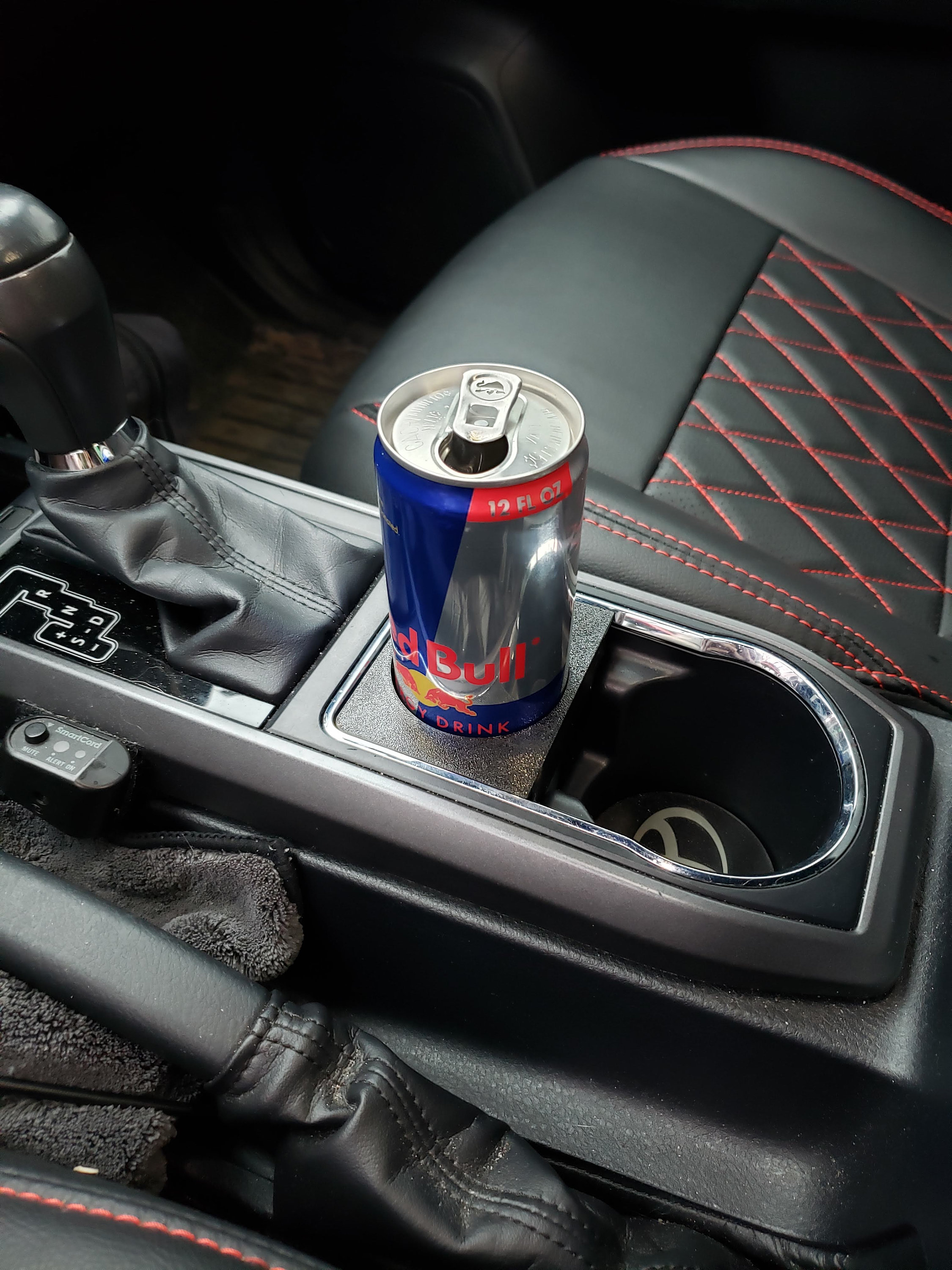 Toyota Tacoma Red Bull skinny Can Holder Cup Holder Adapter 2016 new  Improved Design 
