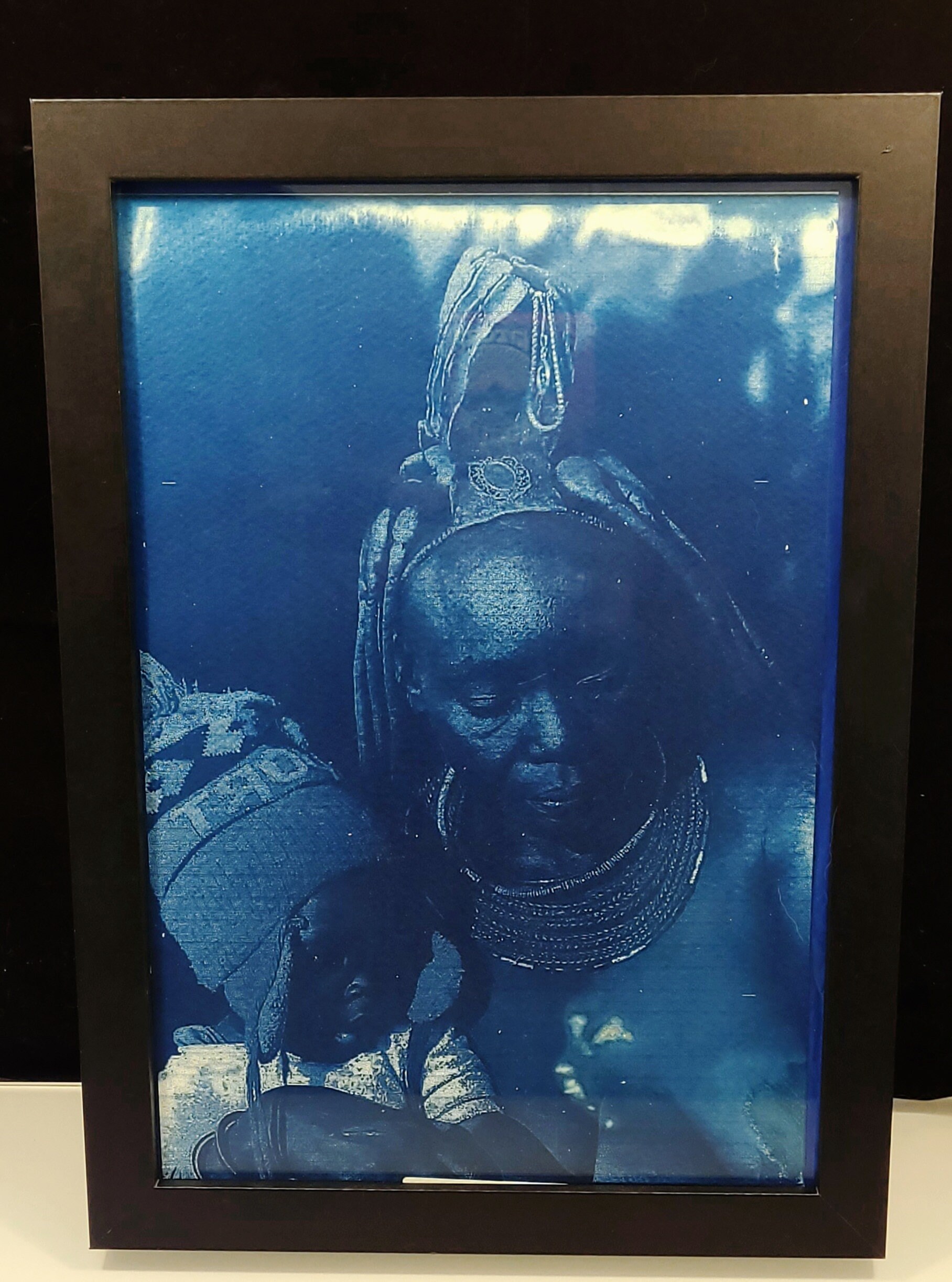 Cyanotype Femme Himba