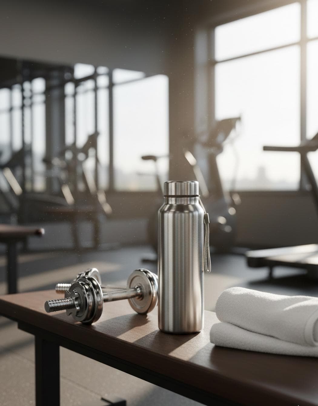 Stainless Steel Water Bottle – Insulated Metal Thermos – Double Wall ...