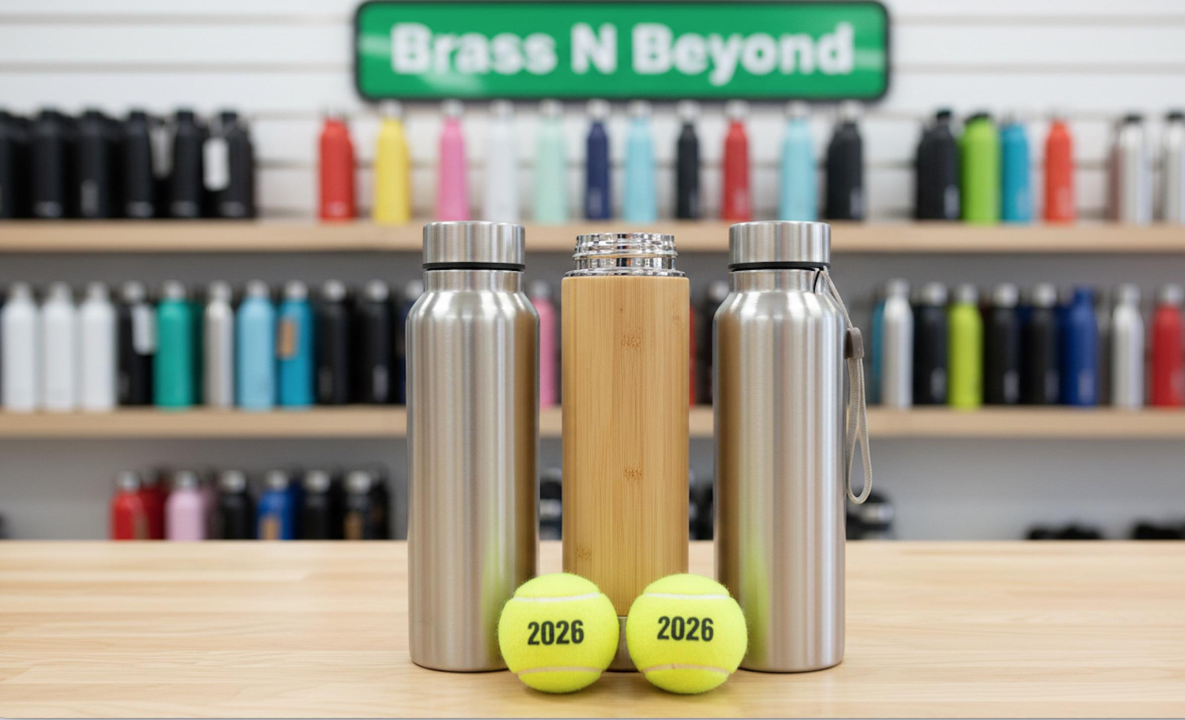Stainless Steel Water Bottle – Insulated Metal Thermos – Double Wall ...