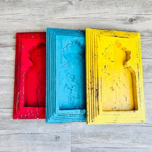 Distressed Wooden Wall Frames | Trending Indian Home Decor | Traditional Antique Wood Jharokha|  Wall Decor Wall Mounted| Trending Interior