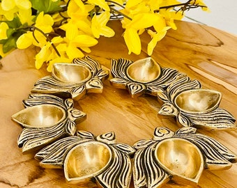 Agal Vilakku | Brass Karthiga Agal |  Lakshmi Diya | Lotus shape Brass Diyas| Housewarming Return Gifts
