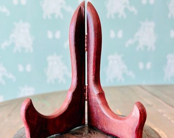 Wood Easel: Photo, Plate, and Tile Display Stand