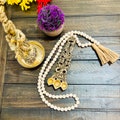 Large, Sturdy 3 Oil Wick Brass Aarti Diya Spoon, Pooja Spoon for Home Temple, Brass Pooja Items, Ethnic Indian Home Temple Accessories