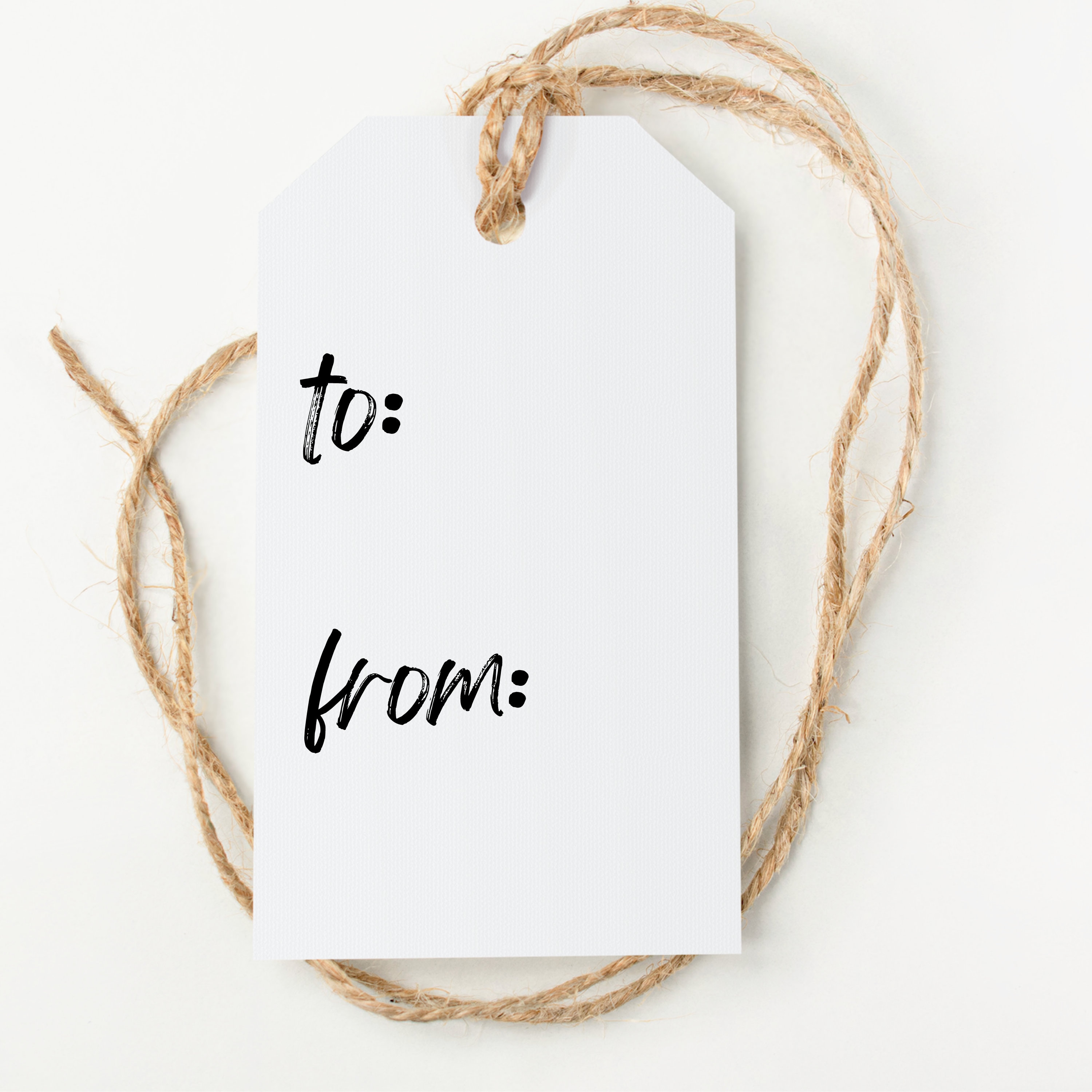 Gift Tag With String - 60+ Gift Ideas for 2024
