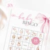 Baby Girl Shower Bingo Cards, Baby Shower Bingo Game, Fun Baby Shower ...