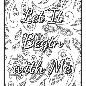 12-Step recovery slogans adult coloring pages