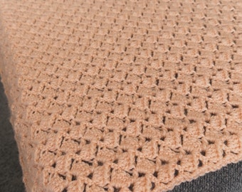Peach Baby Blanket