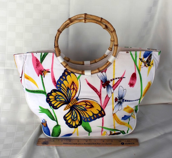 Butterfly & Dragonfly with Sequins Purse - image 2
