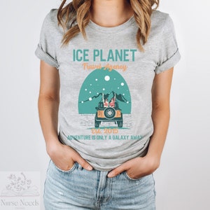Ice Planet Travel Agency Unisex Tshirt, Alien Romance T-shirt, Sci-Fi Romance Tee, IPB Fan Shirt, Sci-fi Romance Gift, Book Club T-shirt