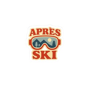 Après Ski Sticker