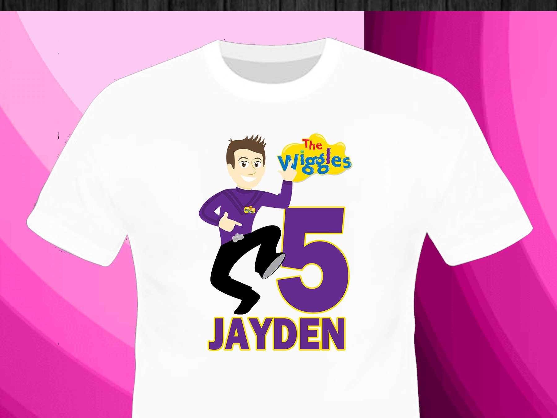 The Wiggles Iron on Transfer PNG Files With Transparent Etsy