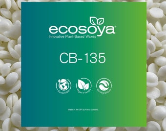 EcoSoya CB-135 Plant-based Candle Soy Wax Container blend Natural Vegan Different Sizes Candle Making Craft Handmade Kerax