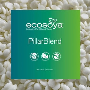 EcoSoya Pillar Candle Soy Wax for pillars votive and melts Natural Vegan Different Sizes Candle Making Craft Handmade