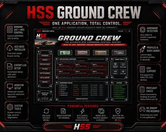 HSS Ground Crew - DCS Hardware Control Center for Winwing and Compatible Devices