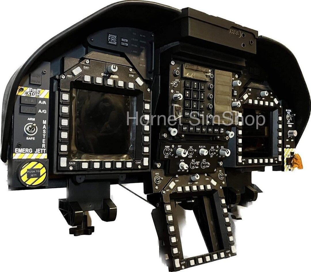 WINWING Compatible F/A-18 Full Dash 3D Print .STL Files - Etsy