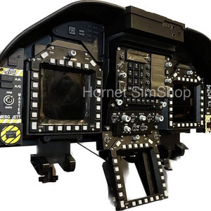 WINWING-kompatible F/A-18 Full Dash 3D-Druck .STL-Dateien