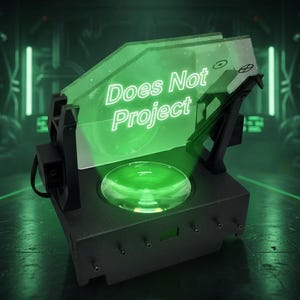 PRE-PRINTED HUD (non-projecting) Projector Assembly