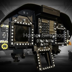 WINWING Compatible F/A-18 Full Dash 3D Print .STL files