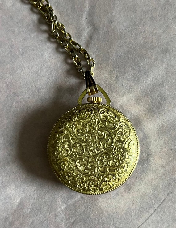 LUCERNE Pendant Watch Necklace Swiss Made Watch on Chain - Etsy