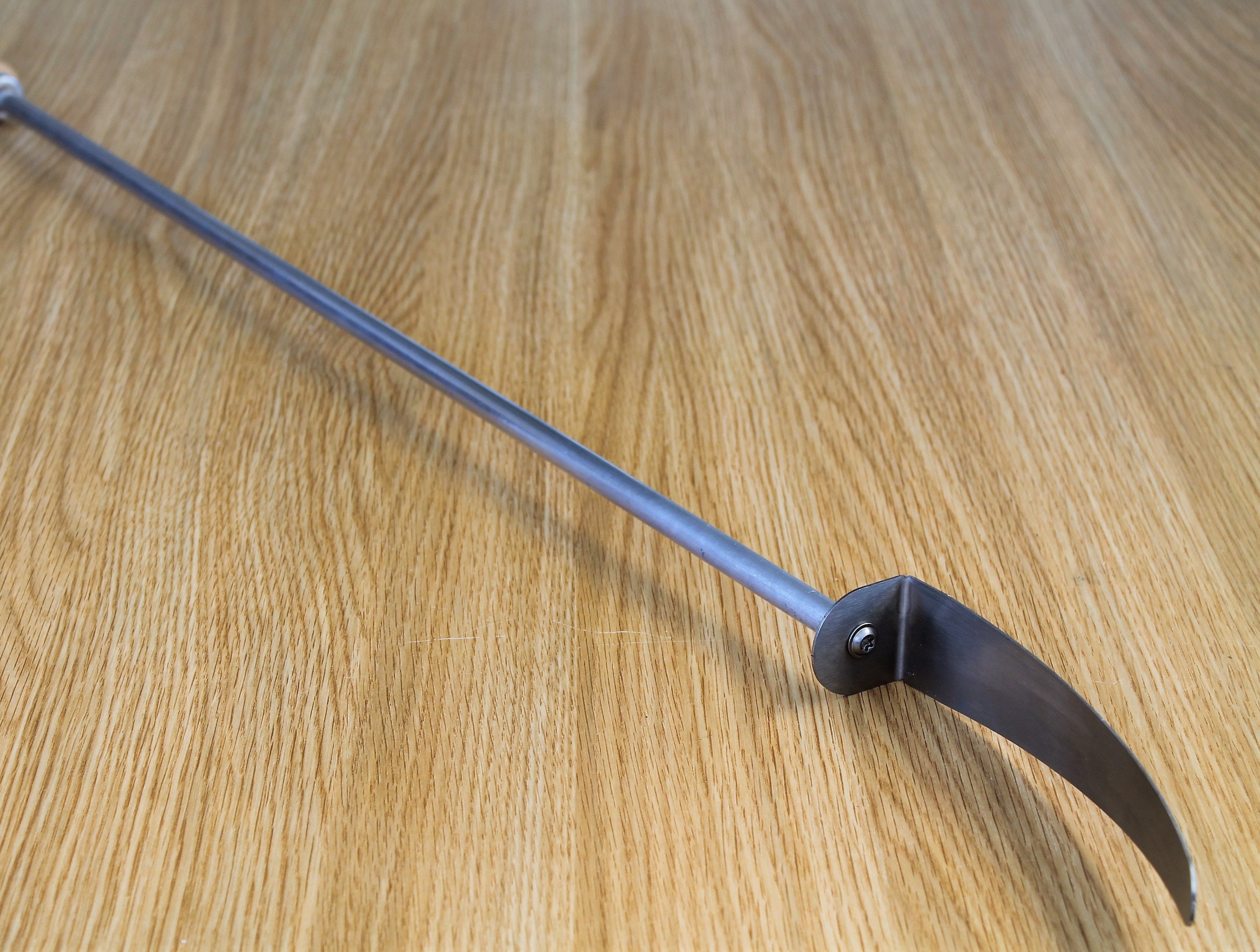 Ember Hook Rake Pizza Oven BBQ Tool Coals Charcoal Rake Wood Fired Oven ...