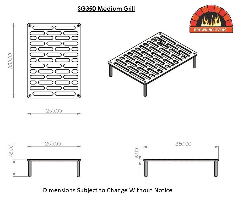 Pizza Ovens & Accessories BROWNING OVENS — Medium Size Pizza Oven