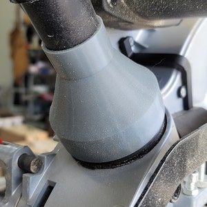 Harbor Freight Compatible Miter Saw Dust Collection Adapter for Shop-Vac