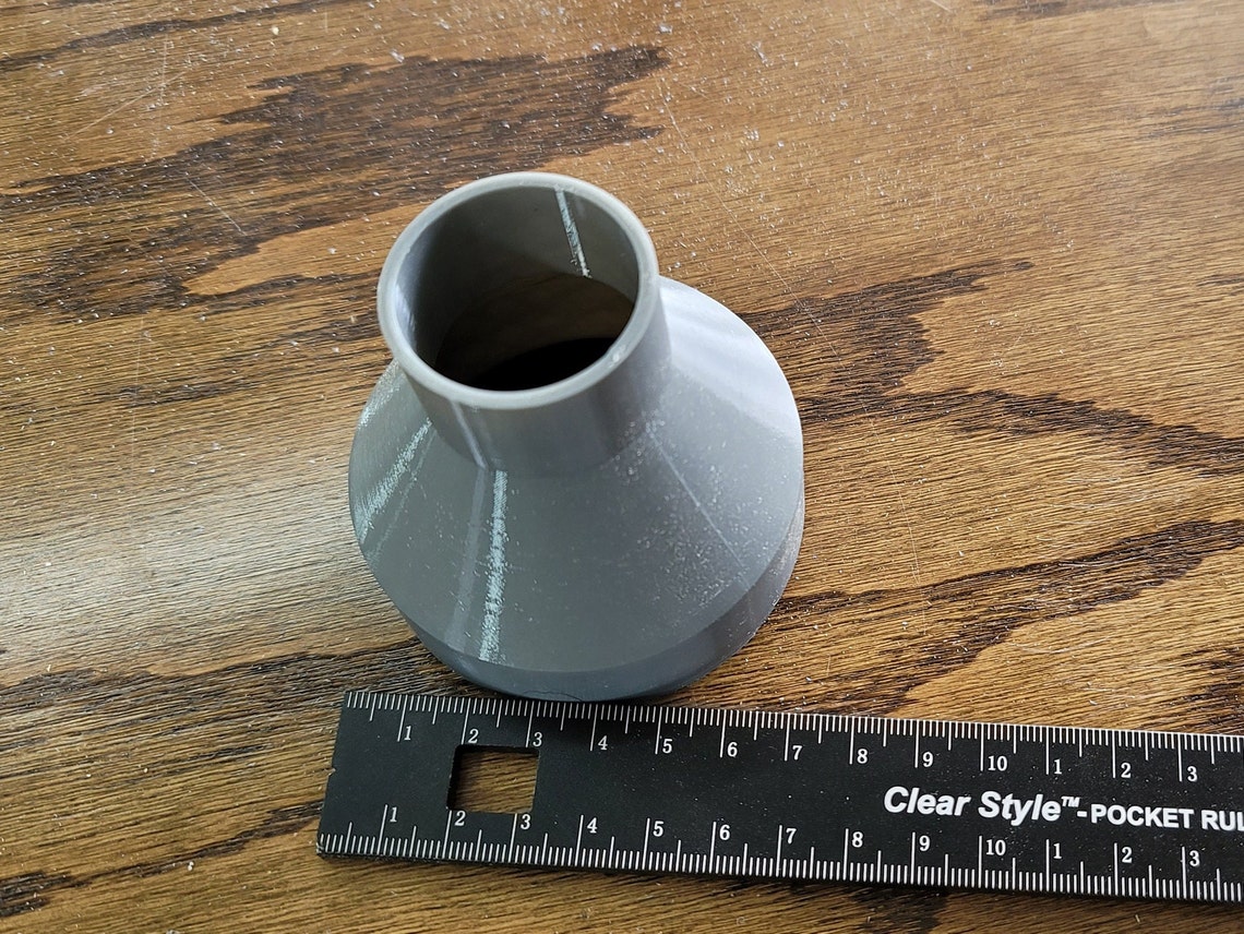 Harbor Freight Compatible Miter Saw Dust Collection Adapter for Shop