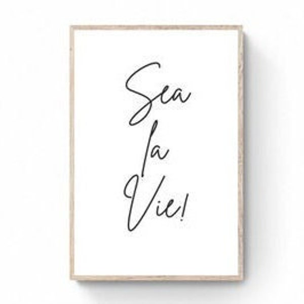 Sea Quote Etsy